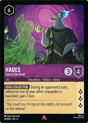 Hades - Lord of the Dead (Azurite Sea)(6-036/204)(R)
