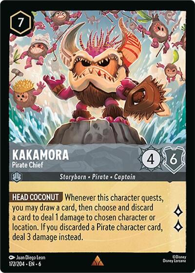 Kakamora - Pirate Chief (Azurite Sea)(6-172/204)(R)
