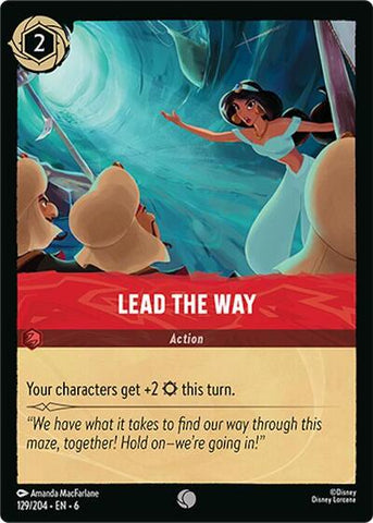 Lead the Way - Cold Foil (Azurite Sea)(6-129/204)(C)