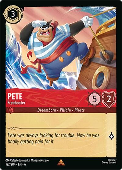 Pete - Freebooter (Azurite Sea)(6-122/204)(R)
