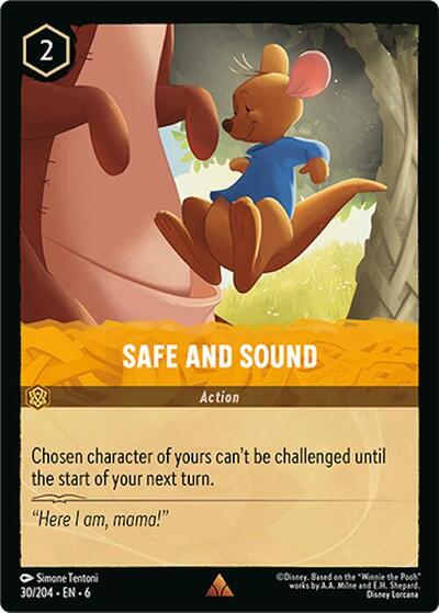 Safe and Sound - Cold Foil (Azurite Sea)(6-030/204)(R)