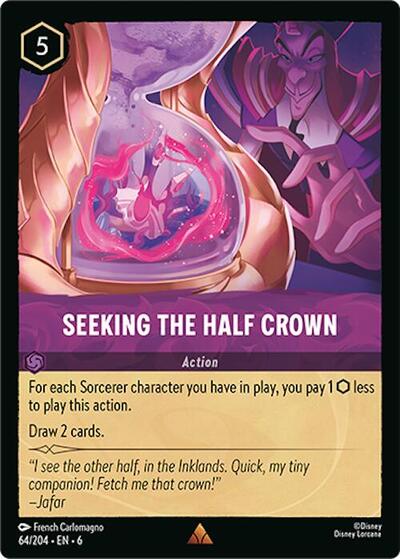 Seeking the Half Crown (Azurite Sea)(6-064/204)(R)