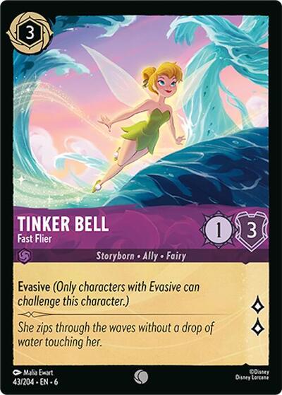 Tinker Bell - Fast Flier (Azurite Sea)(6-043/204)(C)