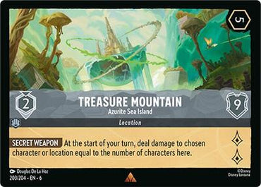 Treasure Mountain - Azurite Sea Island (Azurite Sea)(6-203/204)(R)