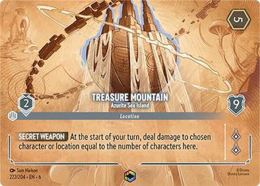 Treasure Mountain - Azurite Sea Island (Enchanted) - Holofoil (Azurite Sea)(6-222/204)(E)