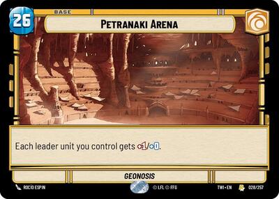 Petranaki Arena - Foil (Twilight of the Republic)(TWI-028/257)(R)