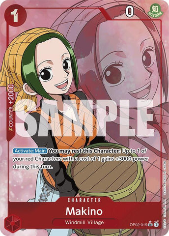 Makino (Full Art) - Foil (Premium Booster -The Best- [PRB-01])(OP02-015)(UC)