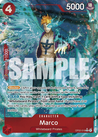 Marco (Full Art) - Foil (Premium Booster -The Best- [PRB-01])(OP02-018)(R)