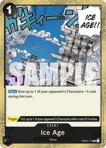 Ice Age (Jolly Roger Foil) - Foil (Premium Booster -The Best- [PRB-01])(OP02-117)(UC)