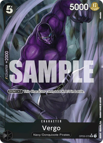 Vergo (Full Art) - Foil (Premium Booster -The Best- [PRB-01])(OP03-079)(UC)