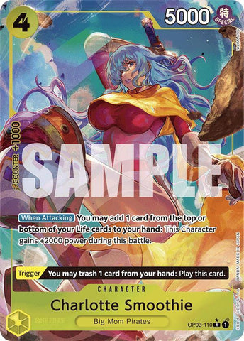 Charlotte Smoothie (Full Art) - Foil (Premium Booster -The Best- [PRB-01])(OP03-110)(R)
