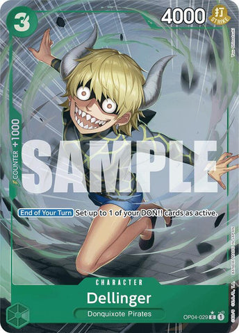 Dellinger (Full Art) - Foil (Premium Booster -The Best- [PRB-01])(OP04-029)(C)