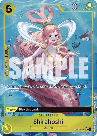 Shirahoshi (OP03-116) (Full Art) - Foil (Premium Booster -The Best- [PRB-01])(OP03-116)(UC)