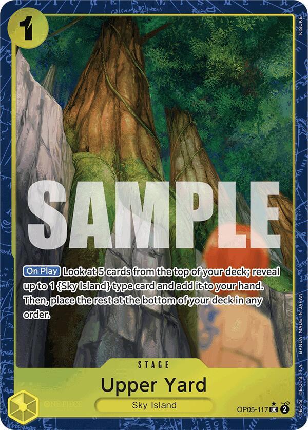 Upper Yard (Alternate Art) - Foil (Premium Booster -The Best- [PRB-01])(OP05-117)(UC)