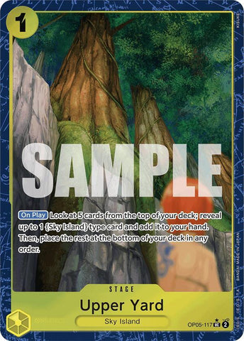 Upper Yard (Alternate Art) - Foil (Premium Booster -The Best- [PRB-01])(OP05-117)(UC)