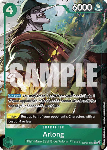 Arlong (Full Art) - Foil (Premium Booster -The Best- [PRB-01])(OP06-023)(R)