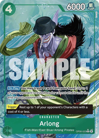Arlong (Alternate Art) - Foil (Premium Booster -The Best- [PRB-01])(OP06-023)(R)