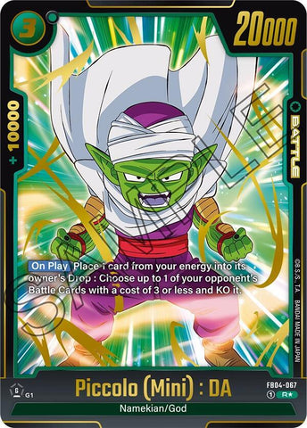 Piccolo (Mini) : DA [Alternate Art] [Foil] (FB04-067)(R)