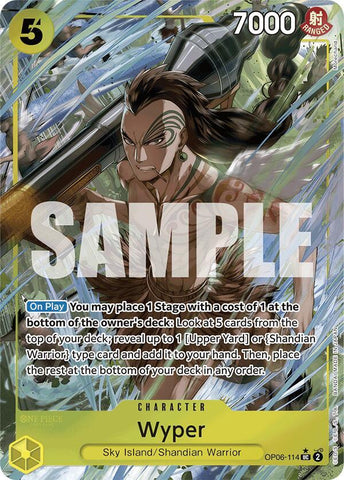 Wyper (Full Art) - Foil (Premium Booster -The Best- [PRB-01])(OP06-114)(UC)