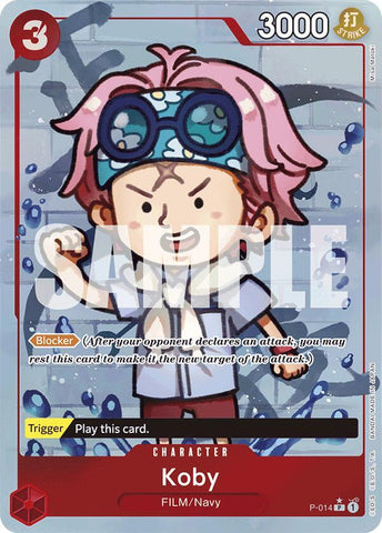 Koby (Full Art) - Foil (Premium Booster -The Best- [PRB-01])(P-014)(PR)