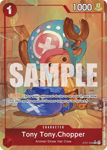 Tony Tony.Chopper (ST01-006) (Alternate Art) - Foil (Premium Booster -The Best- [PRB-01])(ST01-006)(C)