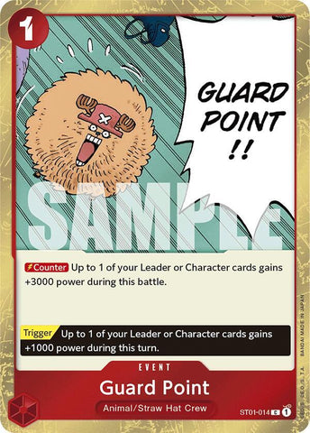 Guard Point (Jolly Roger Foil) - Foil (Premium Booster -The Best- [PRB-01])(ST01-014)(C)