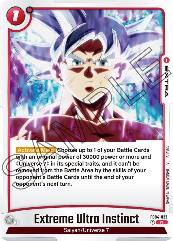 Extreme Ultra Instinct [Foil] (FB04-022)(R)