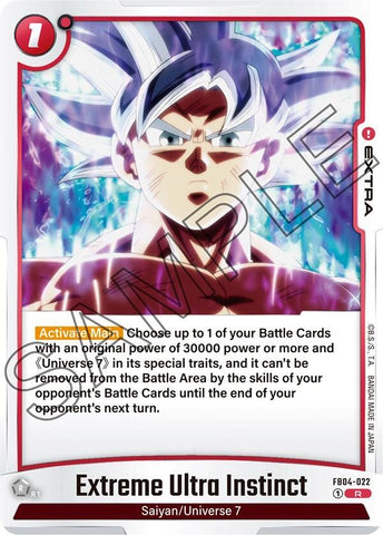 Extreme Ultra Instinct [Foil] (FB04-022)(R)