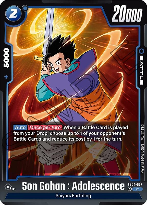 Son Gohan : Adolescence [037] (FB04-037)(C)