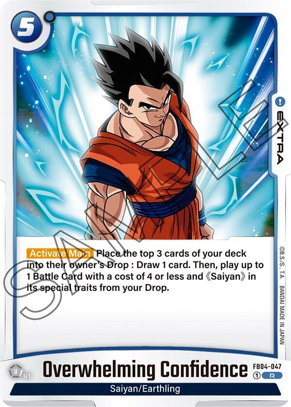 Overwhelming Confidence [Foil] (FB04-047)(R)