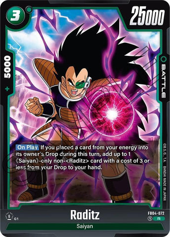 Raditz [Foil] (FB04-072)(R)