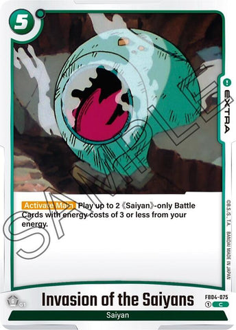 Invasion of the Saiyans (FB04-075)(C)