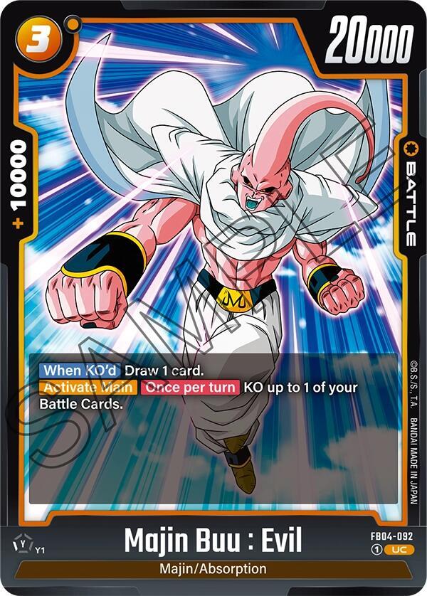 Majin Buu : Evil [092] (FB04-092)(UC)