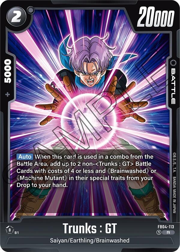 Trunks : GT [113] [Foil] (FB04-113)(R)