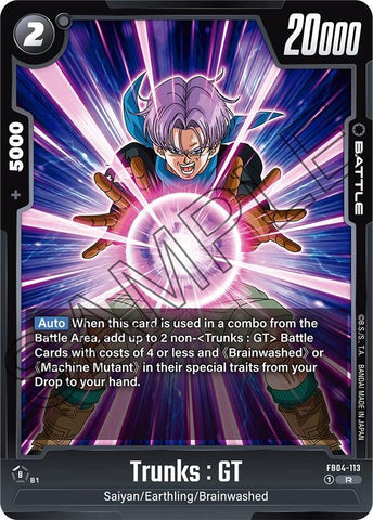 Trunks : GT [113] [Foil] (FB04-113)(R)