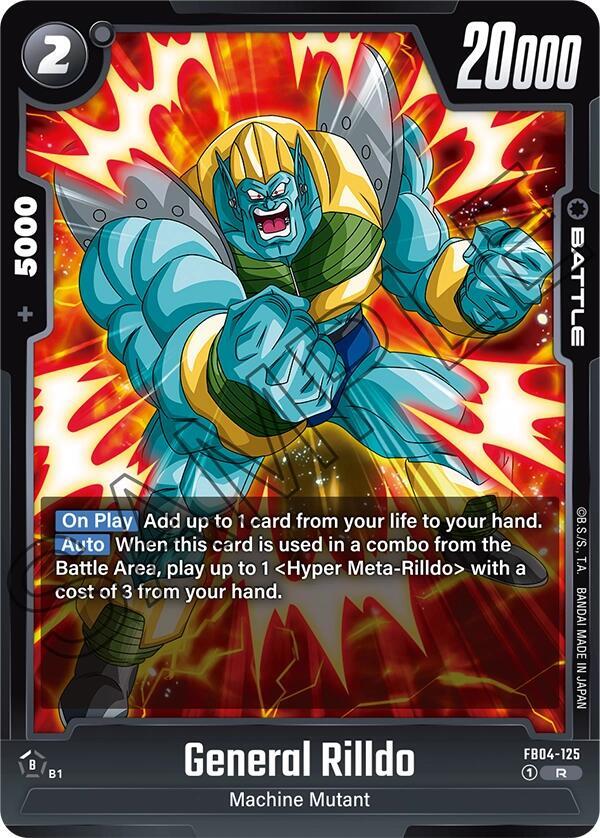 General Rilldo [Foil] (FB04-125)(R)