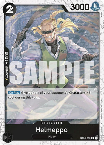 Helmeppo (Jolly Roger Foil) - Foil (Premium Booster -The Best- [PRB-01])(ST06-010)(C)