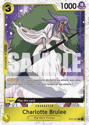 Charlotte Brulee (Jolly Roger Foil) - Foil (Premium Booster -The Best- [PRB-01])(ST07-007)(C)