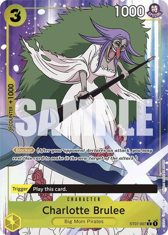 Charlotte Brulee (Full Art) - Foil (Premium Booster -The Best- [PRB-01])(ST07-007)(C)