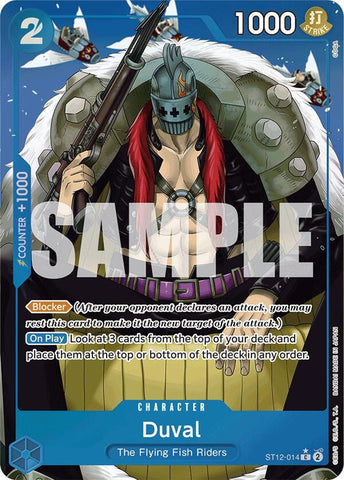Duval (Full Art) - Foil (Premium Booster -The Best- [PRB-01])(ST12-014)(C)