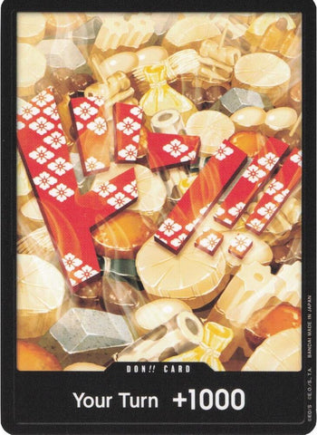DON!! Card (Oden) - Foil (Premium Booster -The Best- [PRB-01])()(DON!!)