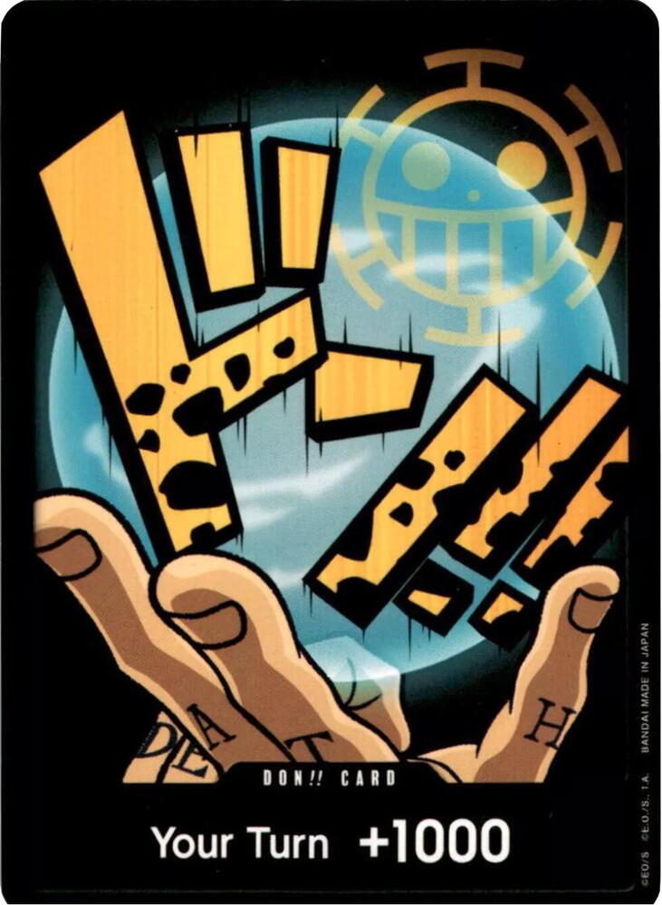 DON!! Card (Trafalgar Law) (Premium Booster -The Best- [PRB-01])()(DON!!)