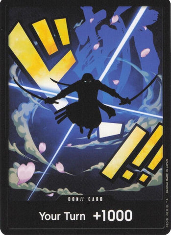 DON!! Card (Zoro) (Premium Booster -The Best- [PRB-01])()(DON!!)