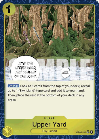 Upper Yard (Textured Foil) - Foil (Premium Booster -The Best- [PRB-01])(OP05-117)(UC)