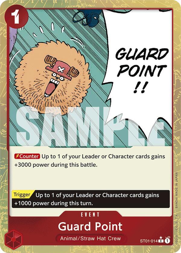Guard Point (Textured Foil) - Foil (Premium Booster -The Best- [PRB-01])(ST01-014)(C)