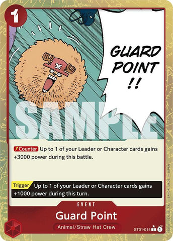Guard Point (Textured Foil) - Foil (Premium Booster -The Best- [PRB-01])(ST01-014)(C)