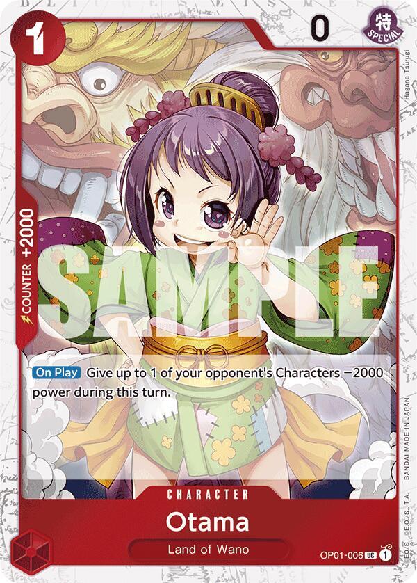 Otama (Jolly Roger Foil) - Foil (Premium Booster -The Best- [PRB-01])(OP01-006)(UC)