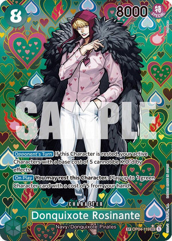 Donquixote Rosinante (SP) - Foil (Emperors in the New World)(OP04-119)(SEC)