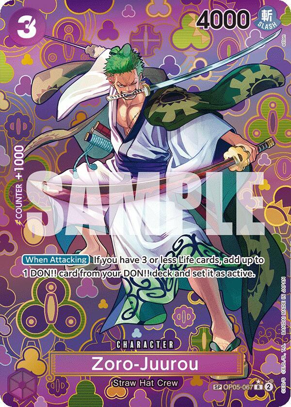 Zoro-Juurou (SP) - Foil (Emperors in the New World)(OP05-067)(R)