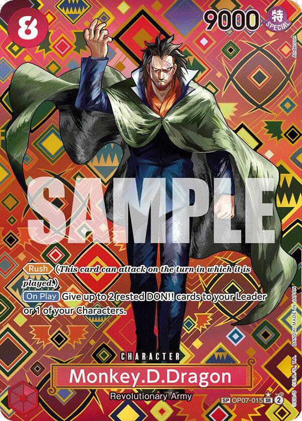 Monkey.D.Dragon (SP) - Foil (Emperors in the New World)(OP07-015)(SR)
